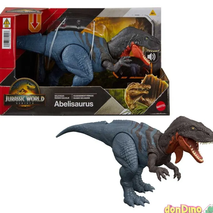 Abelisaurus wild roar jurassic worl