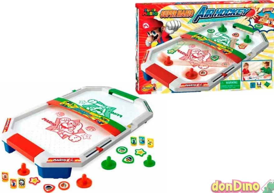 Air hockey super mario