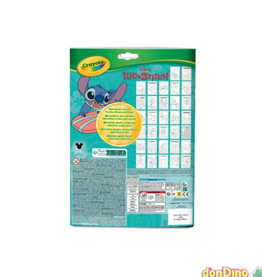 Album actividades y colorea lilo & stitch disney - 32 páginas