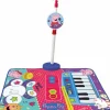 Alfombra 3 en 1 peppa pig microfono 40/70cm, bateria y teclado - 82x59 cm.