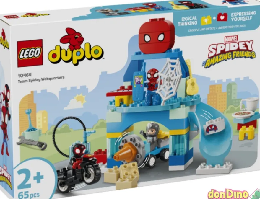 Aracnocuartel de spidey y su supere lego duplo disney