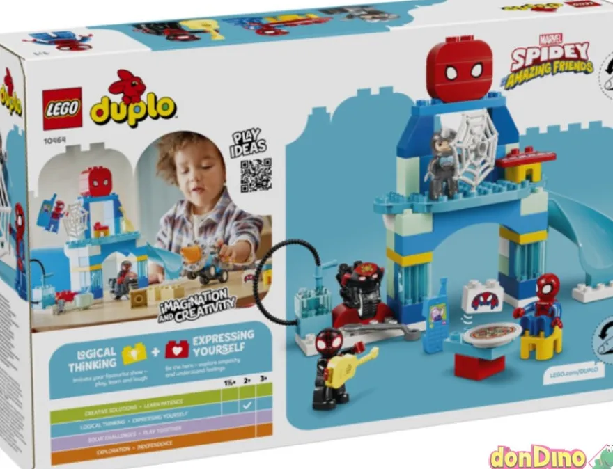 Aracnocuartel de spidey y su supere lego duplo disney
