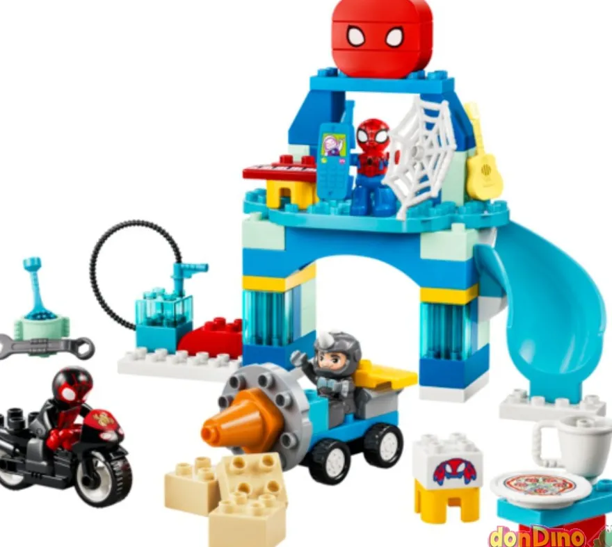 Aracnocuartel de spidey y su supere lego duplo disney