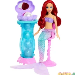Ariel con tocador desplegable princesas disney - 5 sorpresas