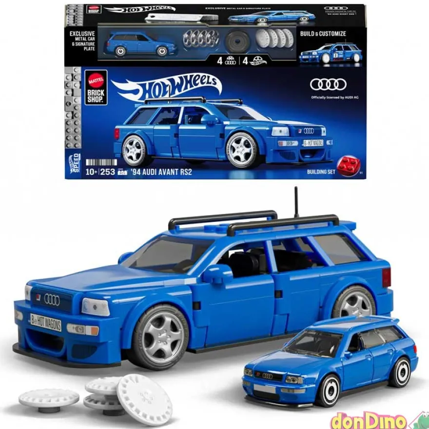 Audi avant rs2 '94 253 pzas. hot wheels brick shop