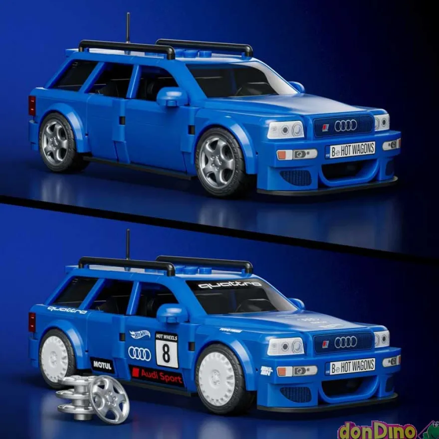 Audi avant rs2 '94 253 pzas. hot wheels brick shop