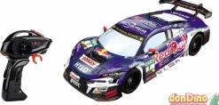 Audi r8 lms gt3 evo ii r/c 1:16 abt red bull - con luces y función vapor
