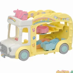 Autobus arcoiris de la guarderia sylvanian families
