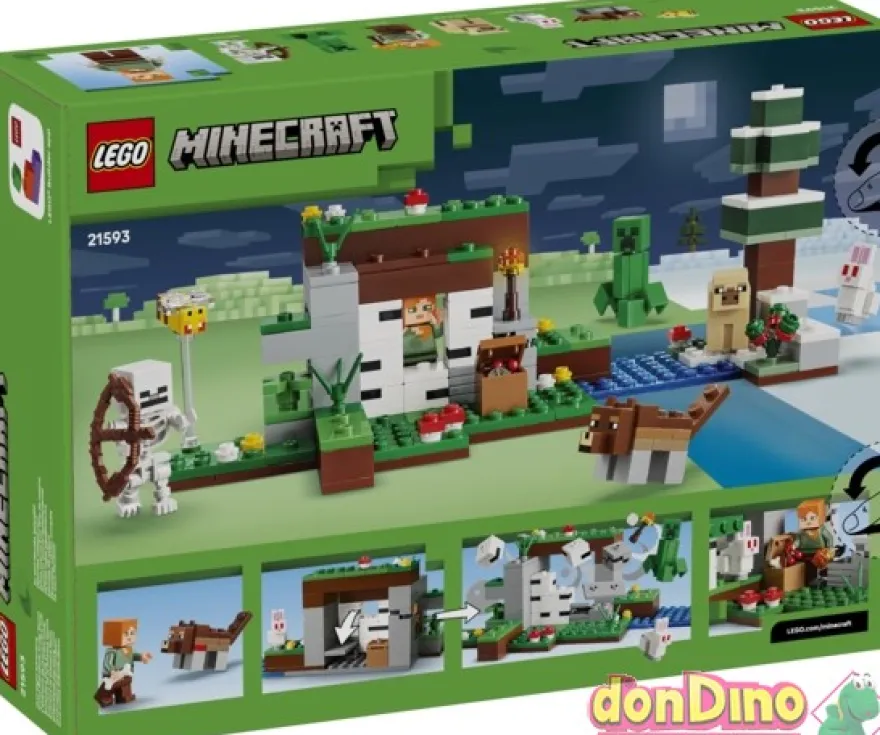 Aventura de la primera noche lego minecraft - 301 pzas.
