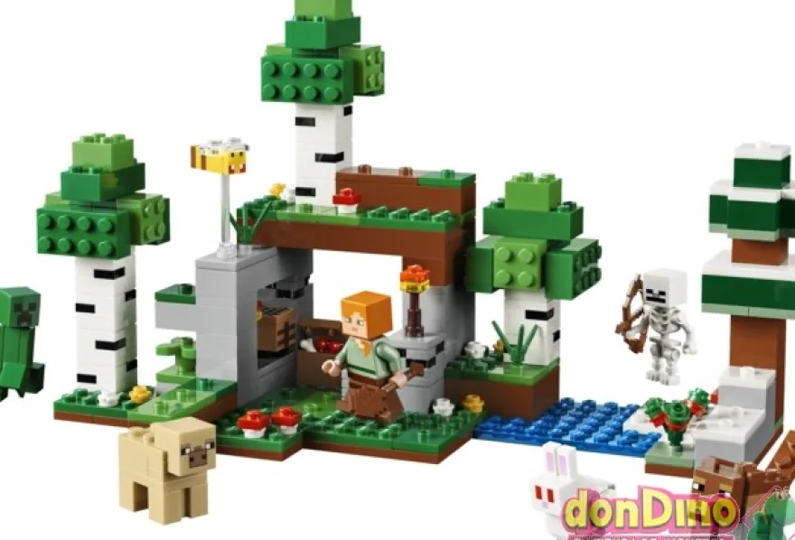 Aventura de la primera noche lego minecraft - 301 pzas.