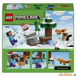 Aventura steve taiga lego minecraft 79 pzas.