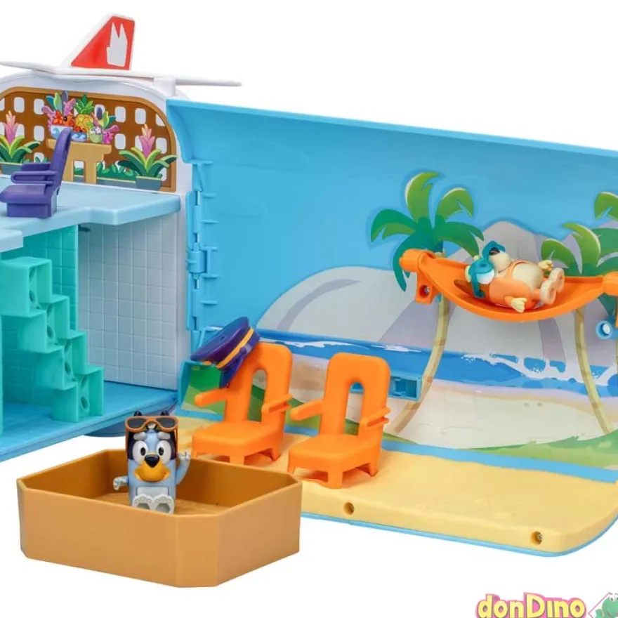 Avion 3 en 1 bluey 70 cm. - +25 sonidos y frases
