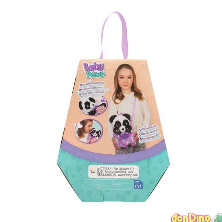 Baby paws panda c/sonidos