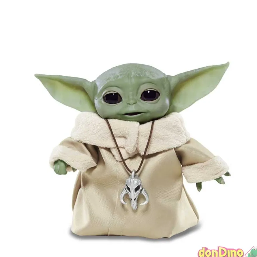 Baby yoda star wars ed.animatronica c/sonido y movimiento