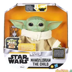 Baby yoda star wars ed.animatronica c/sonido y movimiento