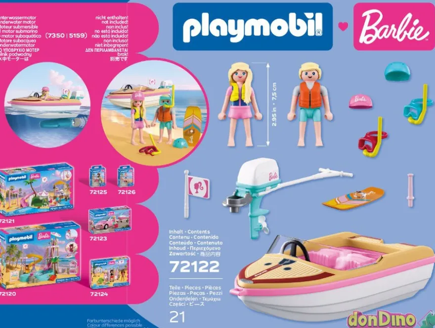 Barbie barco de aventuras playmobil