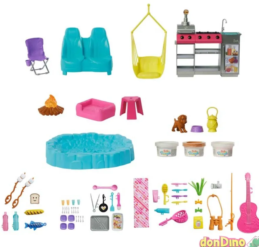 Barbie camper de ensueño +60 piezas