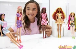 Barbie color reveal frutas dulces 7 sorpresas