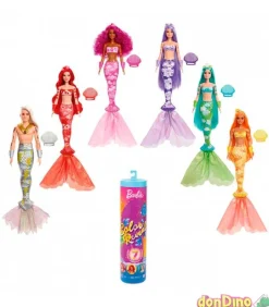 Barbie color reveal sirenas surtida 7 sorpresas - surtidos aleatorios