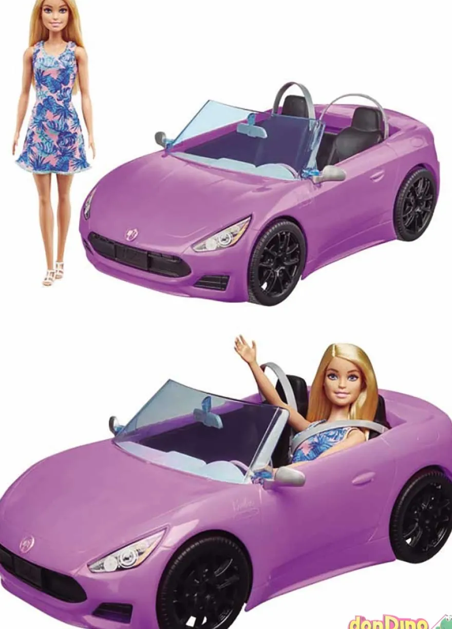 Barbie con descapotable