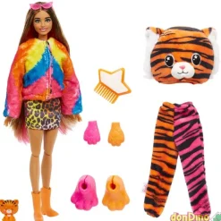 Barbie cutie reveal amigos jungla 10 sorpresas