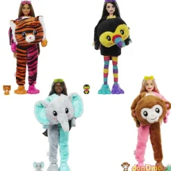 Barbie cutie reveal amigos jungla 10 sorpresas