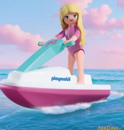 Barbie descapotable playmobil
