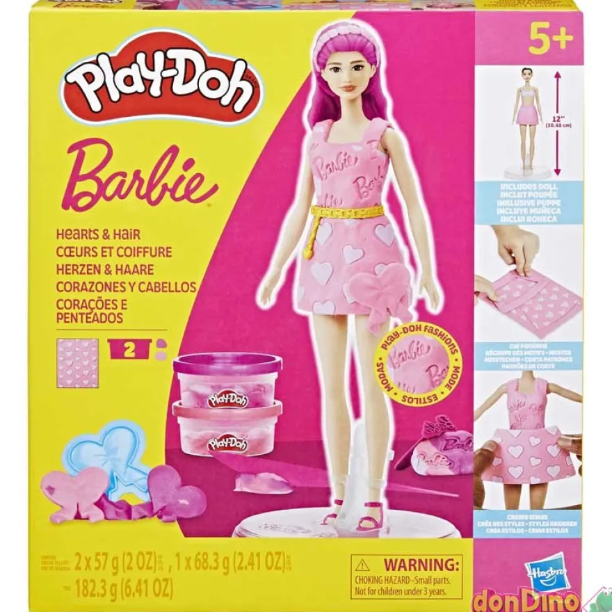 Barbie diseñador de muñecas play-do play-doh