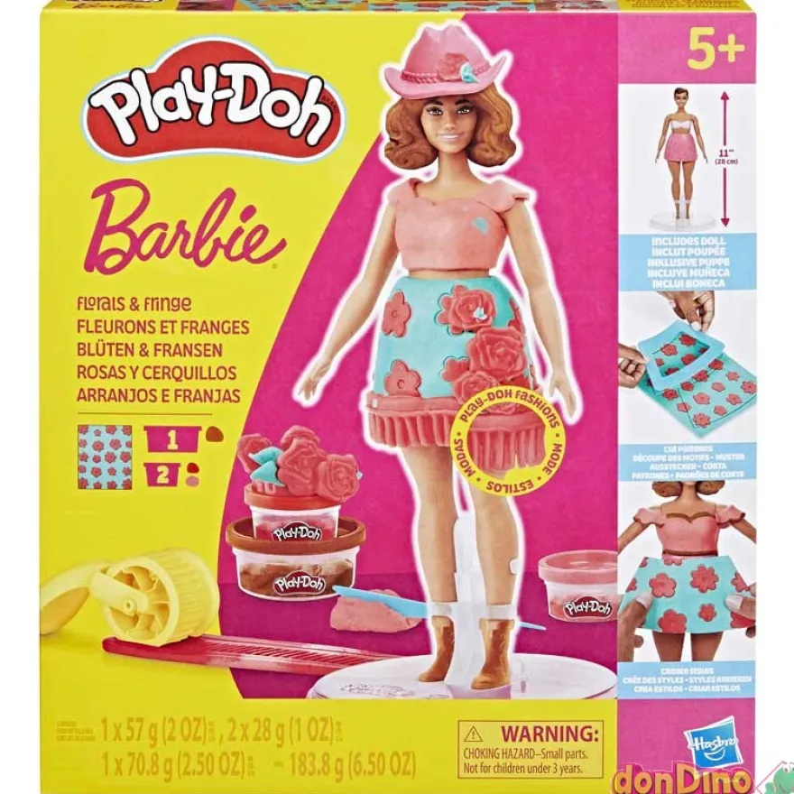 Barbie diseñador de muñecas play-do play-doh