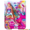 Barbie dreamtopia princesa trenzas trenzas de colores