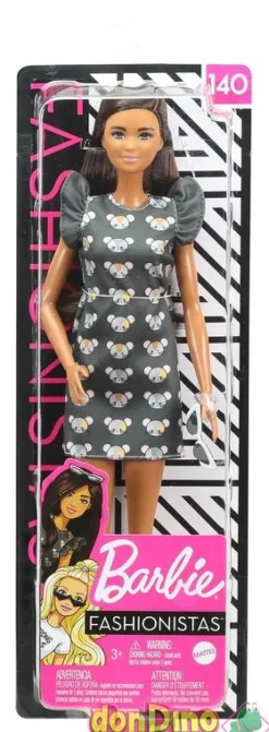 Barbie fashionistas nº140 vestido ratoncitos