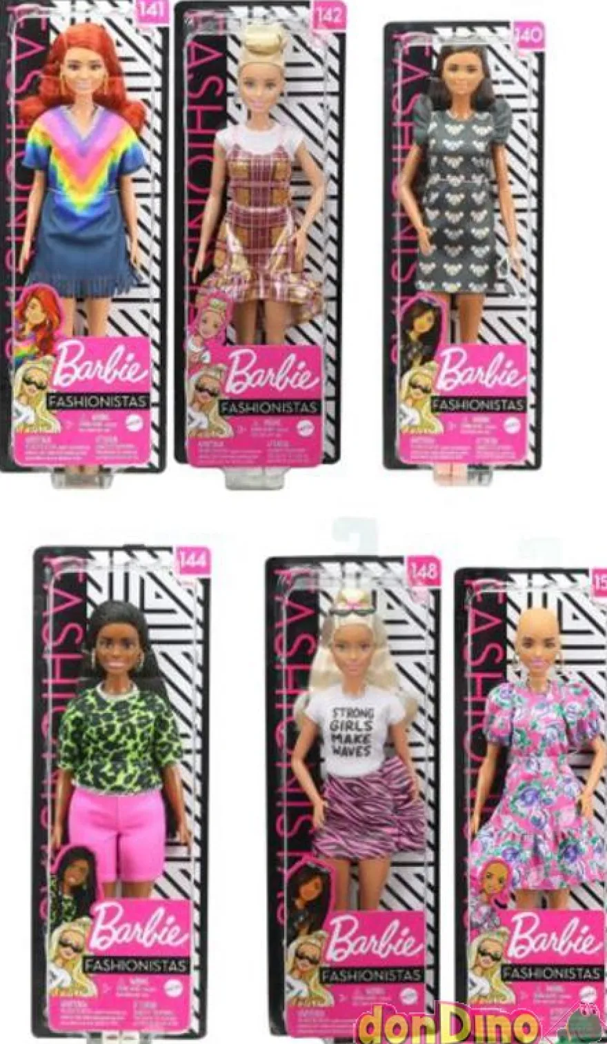 Barbie fashionistas surtidas