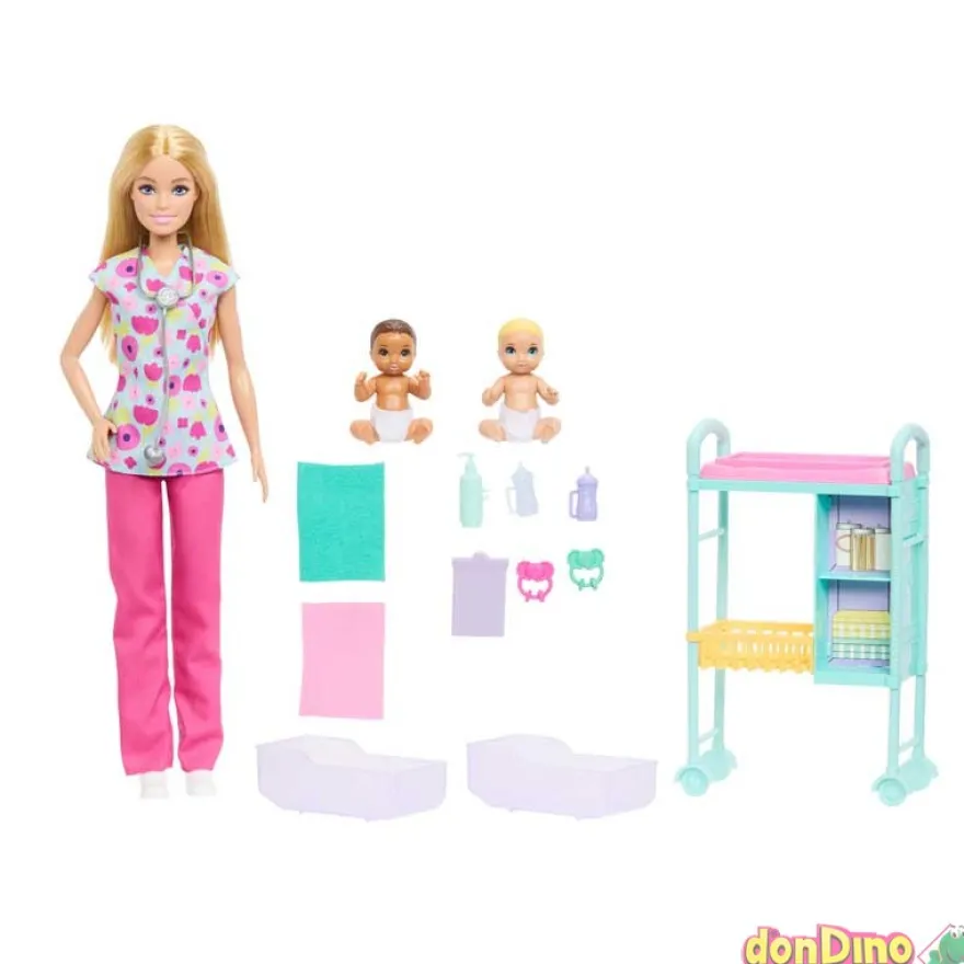 Barbie pediatra con complementos