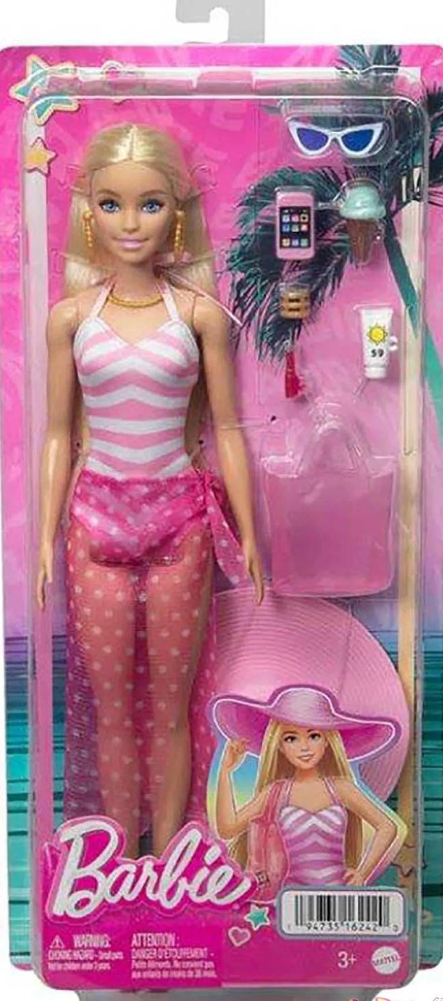 Barbie un dia en la playa