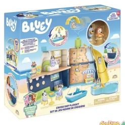 Barco crucero de bluey 15 pzas. con figuras bluey y bingo