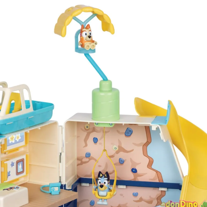 Barco crucero de bluey 15 pzas. con figuras bluey y bingo
