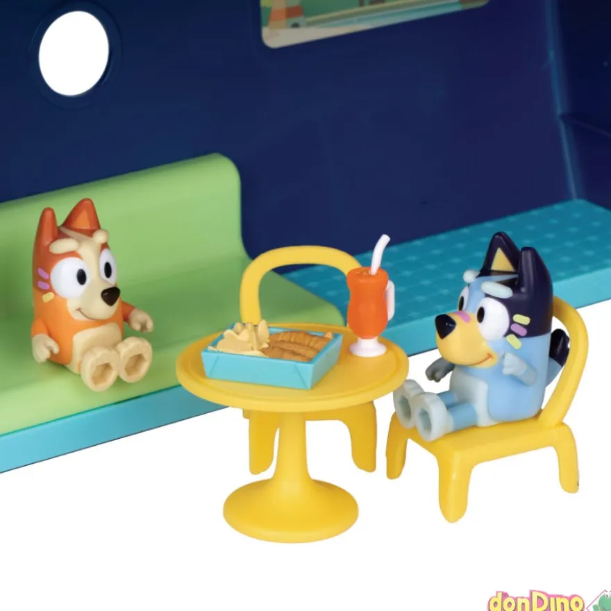 Barco crucero de bluey 15 pzas. con figuras bluey y bingo
