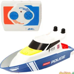 Barco Patrulla Policía R/C Batería