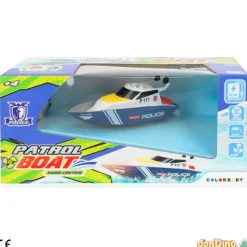 Barco Patrulla Policía R/C Batería