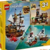 Barco pirata clasico lego creator 3 en 1 - 1074 pzas.