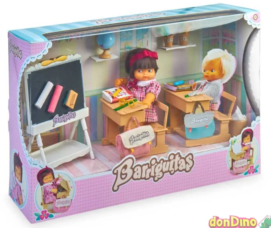 Barriguitas escuela c/muñeca