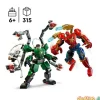 Batalla de armaduras roboticas: spider-man vs doc ock lego marvel 315 pzas.