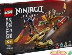 Batalla en la espada del dragon lego ninjago legends - 1016 pzas.