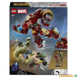Batalla legendaria: hulkbuster vs. hulk lego super heroes marvel