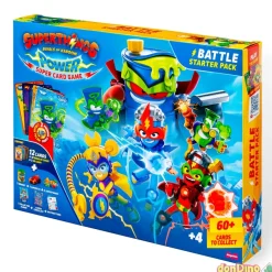 Battle starter pack superthings pow 1 hideout+1 vehiculo+2 fig.sorp+12 cart+album