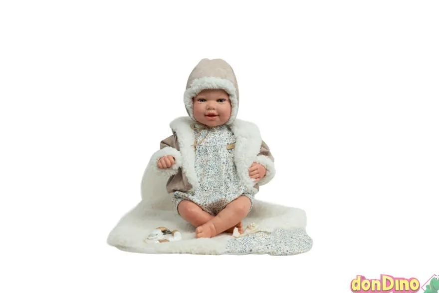 Bebe reborn angel 45 cm. con manta