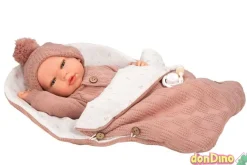 Bebe reborn elba rosa 40 cm. c/saco