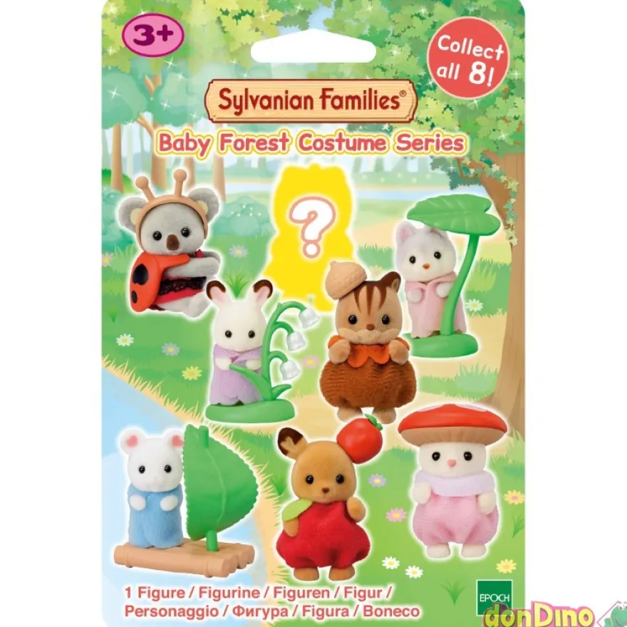 Bebe sorpresa sylvanian families coleccion disfraces del bosque
