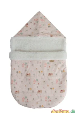 Bebé Reborn Kira 45 CM. con Saco de Dormir Rosa