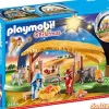 Belen con luz playmobil christmas 41 pzas.